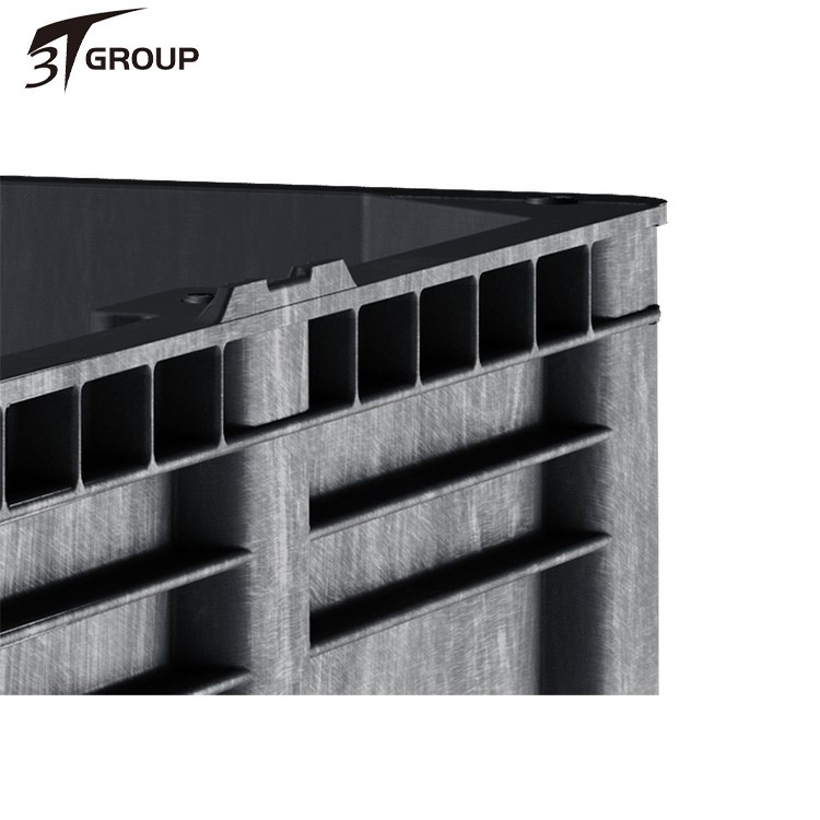 China Solid Wall Container w Long Side Runners China Solid Wall Container w Long Side Runners