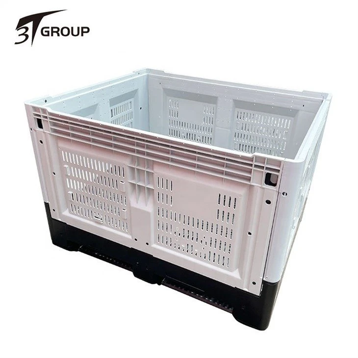 Plastic pallet bins